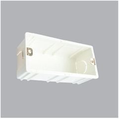 HỘP BOX ÂM TƯỜNG CHO Ổ CẮM CẠO RÂU HÌNH CHỮ NHẬT MPE N04