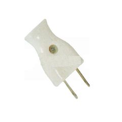 Phích cắm dẹp 10A màu trắng/ đen PC2-598 Tiến Thành