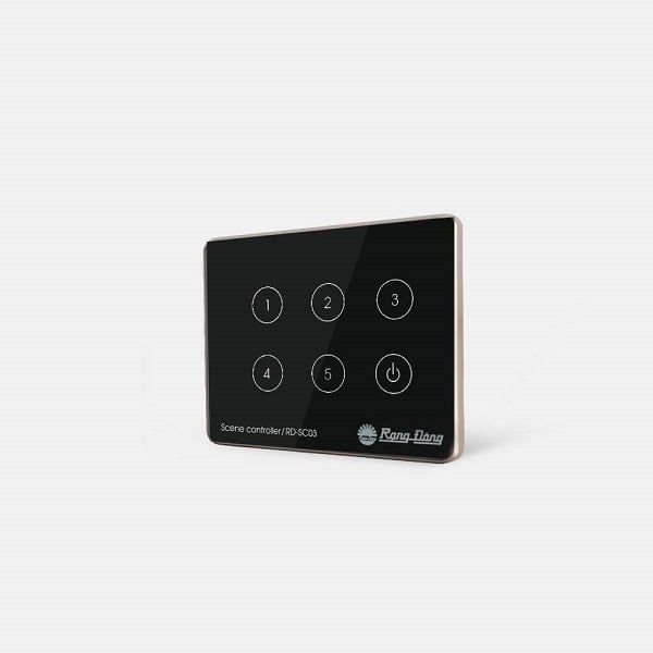 Bộ điều khiển cảnh âm tường RD-SC04 Rạng đông