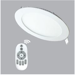 Đèn Panel tròn Dimmable + 3CCT (RemoteRF) MPE 6W-9W-12W-15W-18W-24W