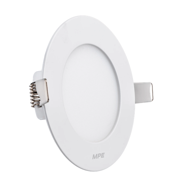 LED Panel MPE âm trần nhôm mặt tròn 6W phi 105 mm