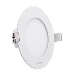 LED Panel MPE âm trần nhôm mặt tròn 9W phi 130 mm