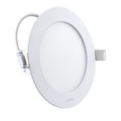 LED Panel MPE âm trần nhôm mặt tròn 9W phi 105 mm