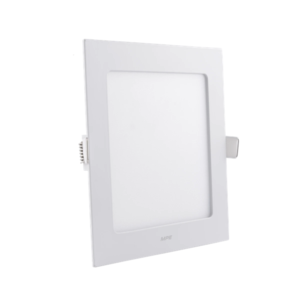 LED Panel âm trần nhôm mặt vuông 12W MPE SPL-12