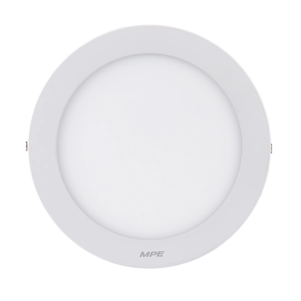 LED Panel ốp nổi nhôm, mặt tròn MPE SRPL 12W