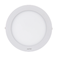 LED Panel ốp nổi nhôm, mặt tròn MPE SRPL 12W