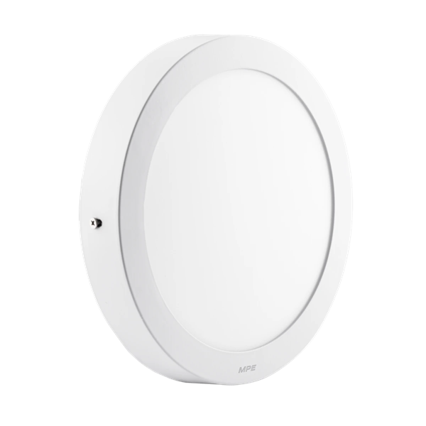 LED Panel ốp nổi nhôm, mặt tròn MPE SRPL 18W
