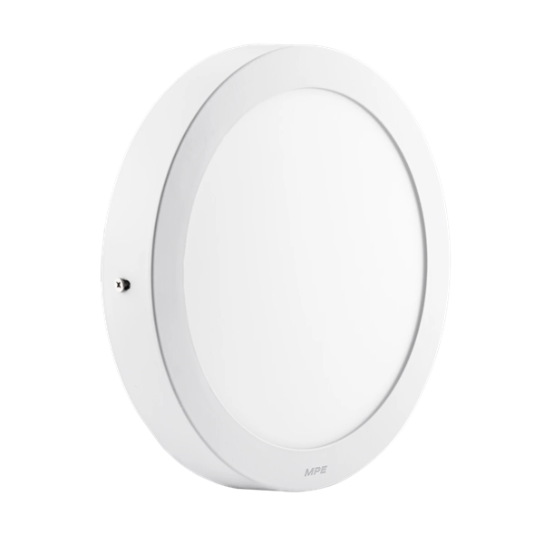 LED Panel ốp nổi nhôm, mặt tròn MPE SRPL 24W