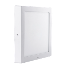 LED Panel ốp nổi nhôm, mặt vuông MPE SSPL 12W