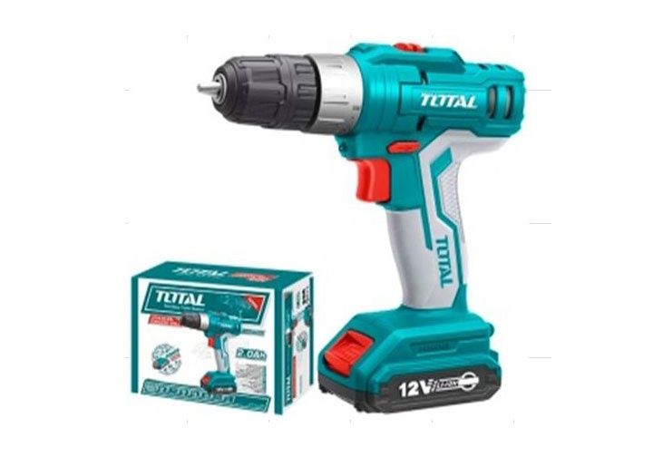 Máy khoan vặn vít dùng pin 12V Total TDLI1221
