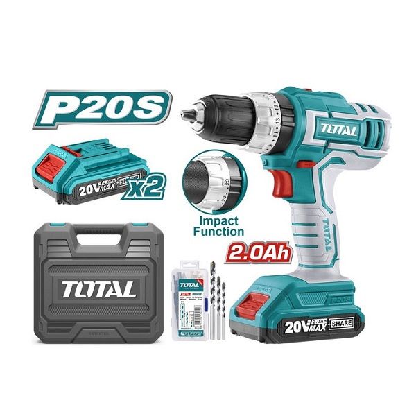 Máy khoan búa dùng pin Total TIDLI20031