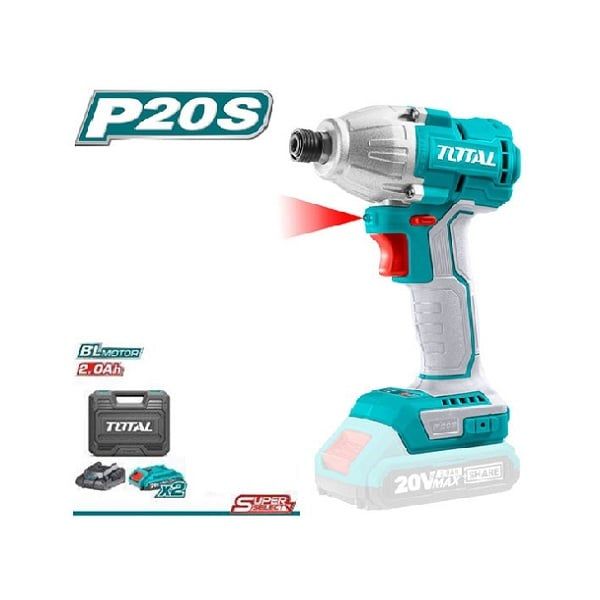 Máy siết vít dùng pin 20V Total TIRLI2017
