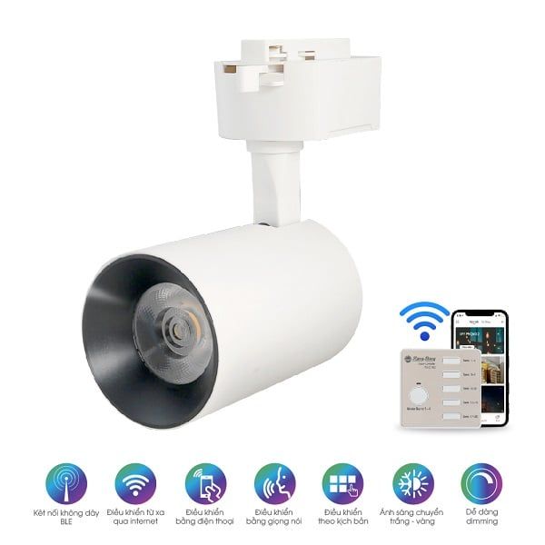 Đèn LED Tracklight 20W/40W Bluetooth Rạng đông