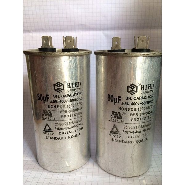 Tụ MF 10UF - 80UF 400V