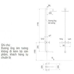 Sen tắm âm tường Inax BFV-81SEW
