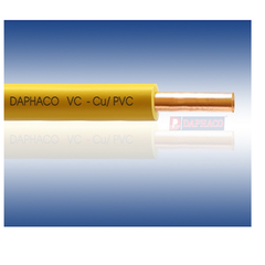 Dây điện bọc nhựa PVC ruột đồng cứng Daphaco VC