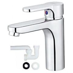 Vòi Lavabo Caesar BT570CU Nóng Lạnh Kèm Co P