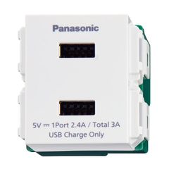 Ổ cắm USB Panasonic Wide Series WEF11821W/ WEF11821H