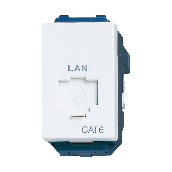 Ổ cắm data Panasonic Wide Series WEV2488SW-CAT5/ WEV24886SW-CAT6