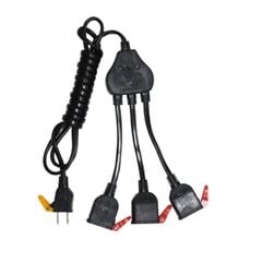 Ổ Cắm Nối Dây 1 Tay Bộ Chia 3 Đường Dài 1m Duhal ZCD310