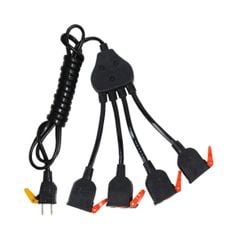 Ổ Cắm Nối Dây 1 Tay Bộ Chia 4 Đường Dài 1m Duhal ZCD410