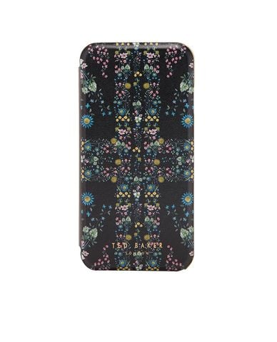  TED BAKER - Ốp lưng Iphone họa tiết cây cỏ có gương Lilama 