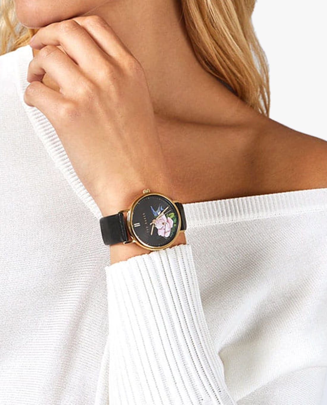 TED BAKER - Đồng hồ nữ mặt tròn 37mm