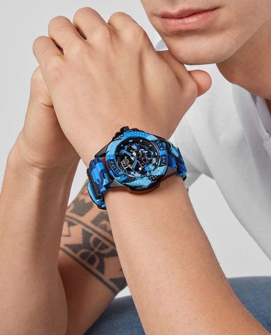  PHILIPP PLEIN - Đồng hồ nam The $Kull 44mm 