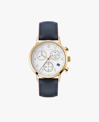 TED BAKER - Đồng hồ nam mặt tròn 40mm 