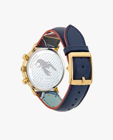  TED BAKER - Đồng hồ nam mặt tròn 40mm 