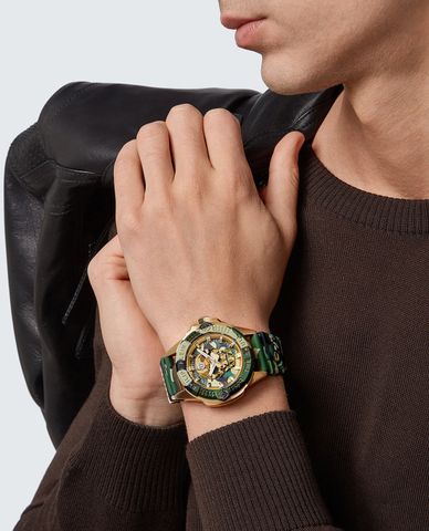  PHILIPP PLEIN - Đồng hồ nam The $Kull 44mm 