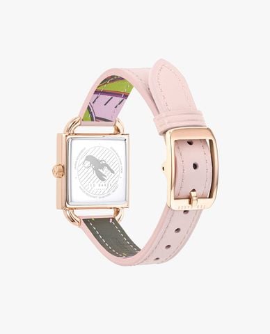  TED BAKER - Đồng hồ nữ mặt chữ nhật 24mm 