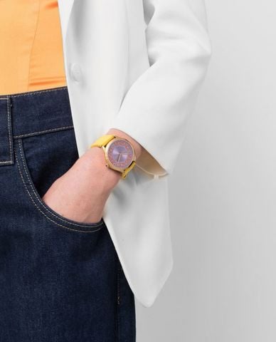  VERSACE - Set đồng hồ nữ Logo Halobox 38mm 