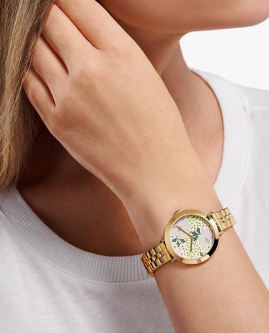  TED BAKER - Đồng hồ nữ mặt tròn 34mm 