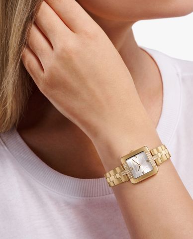  TED BAKER - Đồng hồ nữ mặt vuông 33mm 