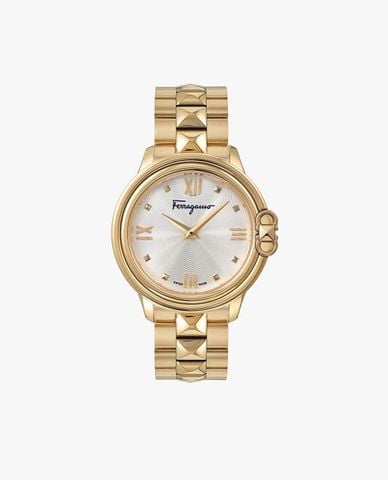  FERRAGAMO - Đồng hồ nữ Ferragamo Studmania 34mm 
