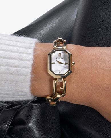  FURLA - Đồng hồ nữ Octagonal 21mm 
