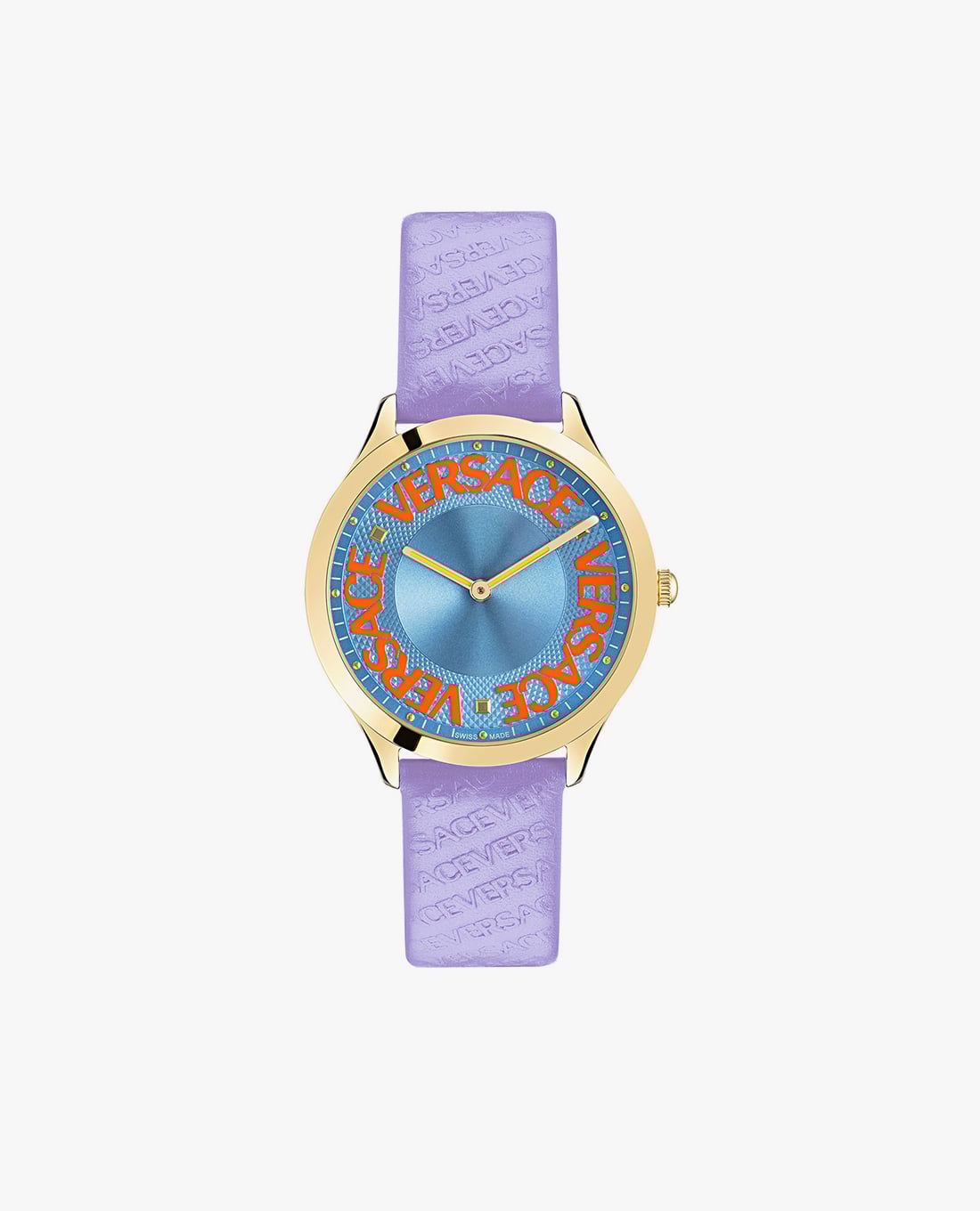 VERSACE - Set đồng hồ nữ Logo Halobox 38mm