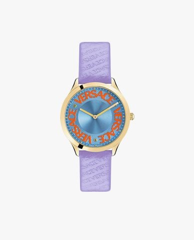  VERSACE - Set đồng hồ nữ Logo Halobox 38mm 