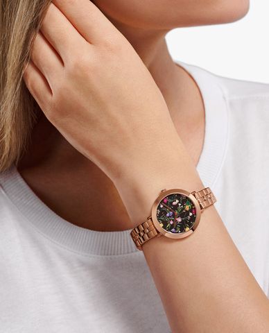  TED BAKER - Đồng hồ nữ mặt tròn 34mm 