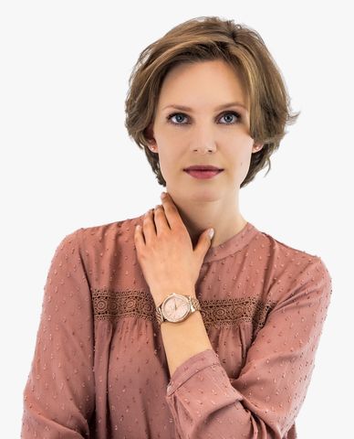  TED BAKER - Đồng hồ nữ mặt tròn 38mm 