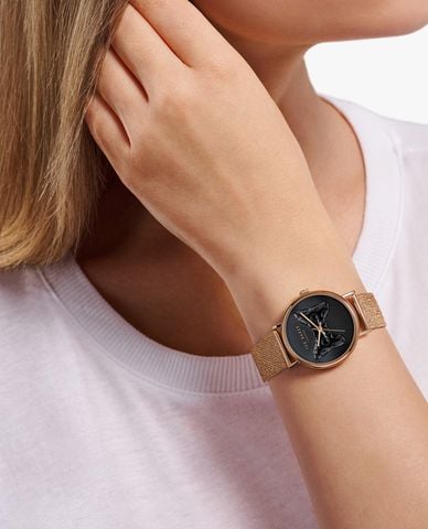  TED BAKER - Đồng hồ nữ mặt tròn 37mm 