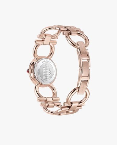  FERRAGAMO - Đồng hồ nữ Double Gancini Round 22mm 