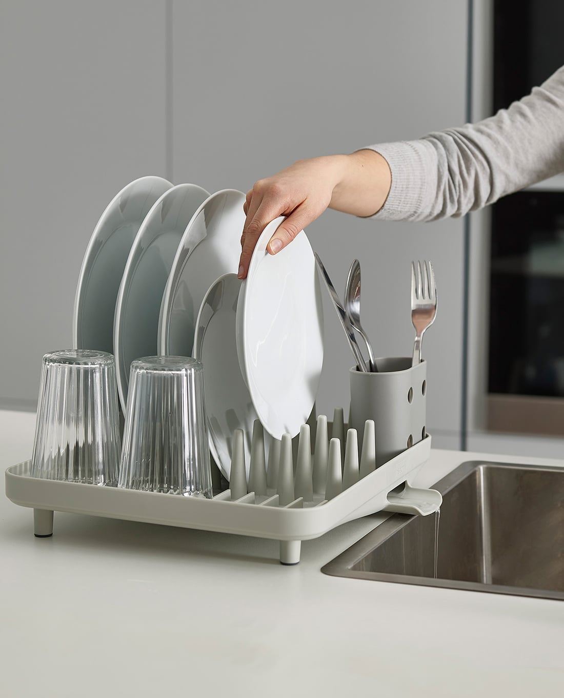 JOSEPH JOSEPH - Giá úp bát đĩa mini Duo Compact