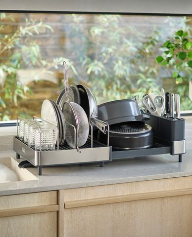  JOSEPH JOSEPH - Giá úp bát đĩa đóng mở thông minh 