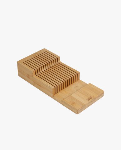  JOSEPH JOSEPH - Khay tre đựng dao hai ngăn lớn 