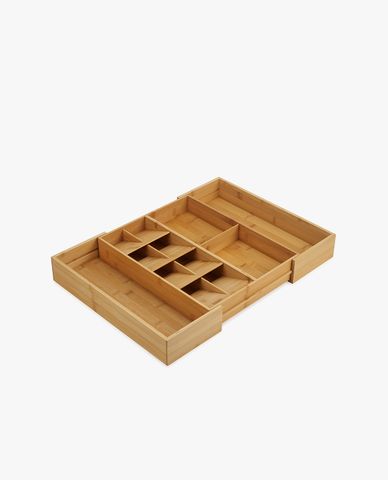  JOSEPH JOSEPH - Khay tre đựng muỗng nĩa ngăn kéo 