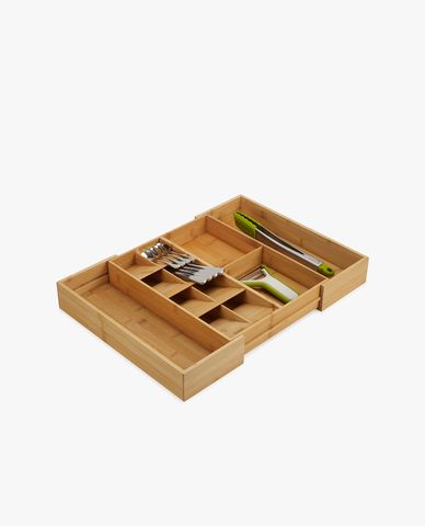  JOSEPH JOSEPH - Khay tre đựng muỗng nĩa ngăn kéo 