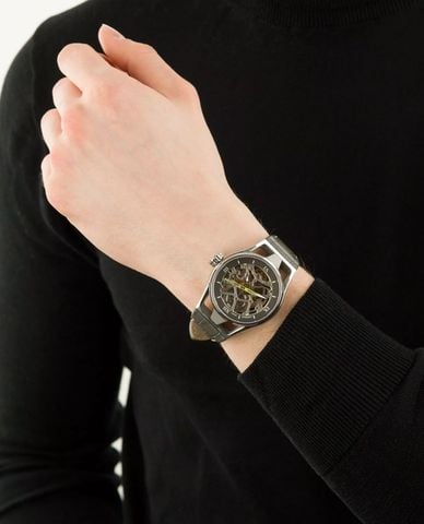  LOCMAN - Đồng hồ nam Montecristo Skeleton Automatic 44mm 