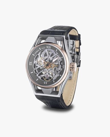  LOCMAN - Đồng hồ nam Montecristo Skeleton Automatic 44mm 